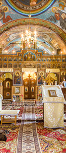 Interior biserică
