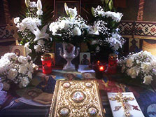 Interior biserică