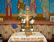 Interior biserică